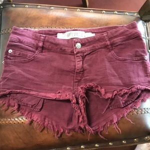 Brandy Melville cut-off shorts